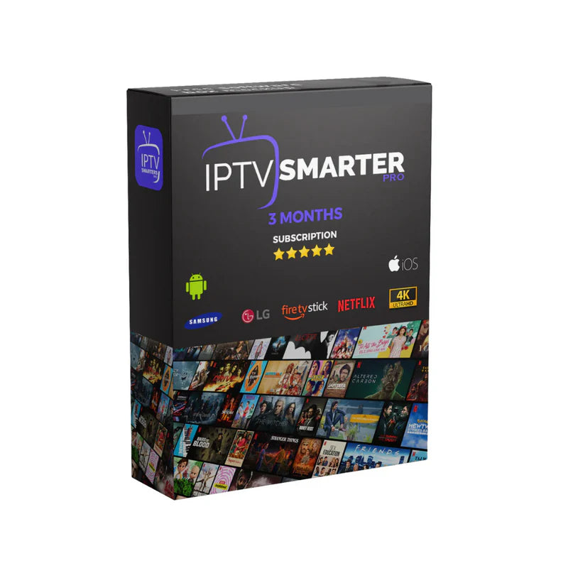 iptv snarters pro 3 months subscription 