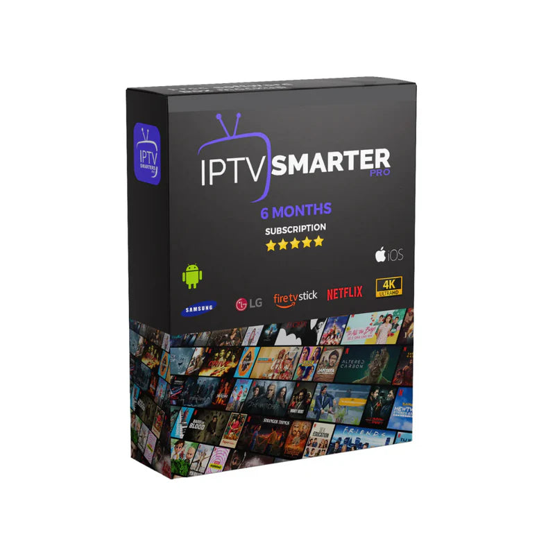 iptv smarters pro 6 months